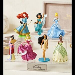 Disney Princess Sparkle Collector Set - Multicolor Figurines